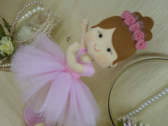 Bailarina em Feltro