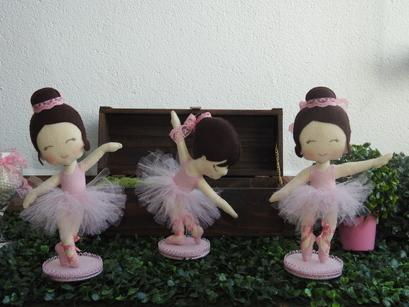 Bailarina em Feltro
