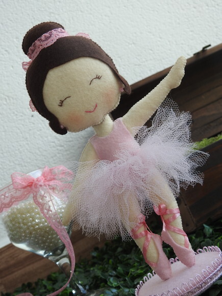 Bailarina em Feltro