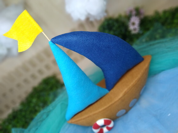 Barco em Feltro