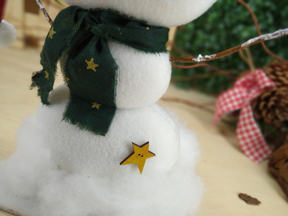 Boneco de Neve em Feltro* Chamar Chat Antes Compra