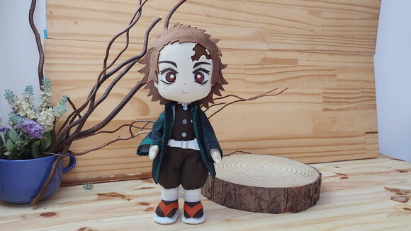 Boneco em Feltro Manga