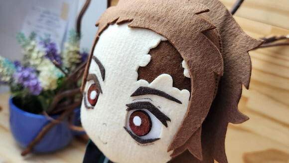 Boneco em Feltro Manga