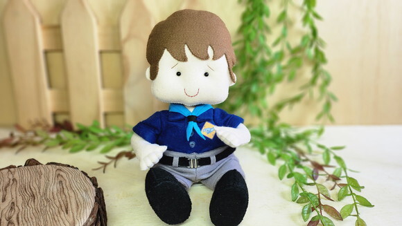 Boneco Escoteiro de Feltro * Chamar Chat Antes Compra