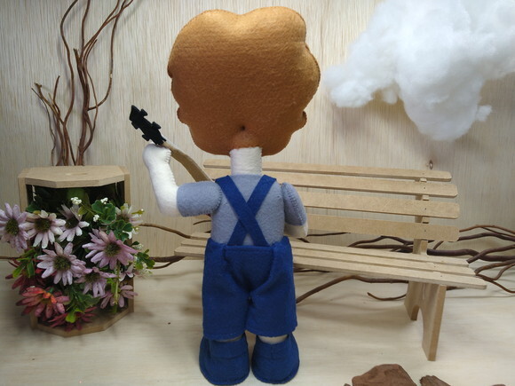 Boneco Músico * Chamar Chat Antes da Compra