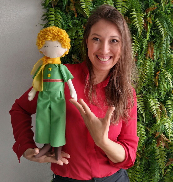 Boneco Pequeno Príncipe - 48 cm