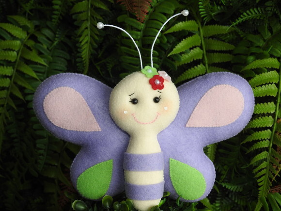 Borboleta em Feltro
