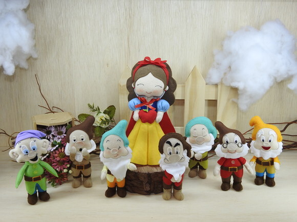 Branca de Neve e os 7 Anões de Feltro