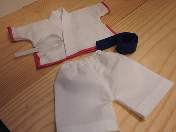 Conjunto Kimono Karatê para Boneca - Referencia Baby Alive