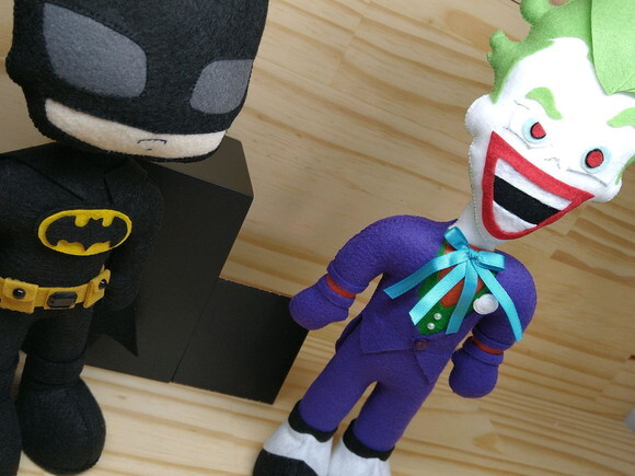 Coringa do Batman em Feltro