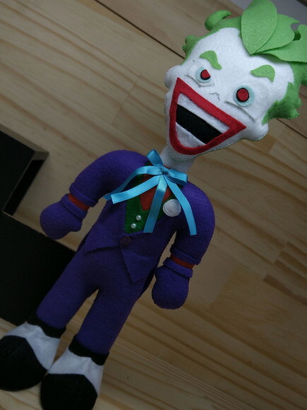 Coringa do Batman em Feltro