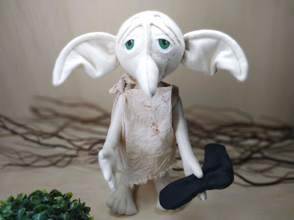 Dobby Harry Potter em Feltro