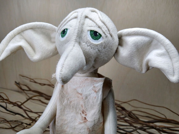 Dobby Harry Potter em Feltro