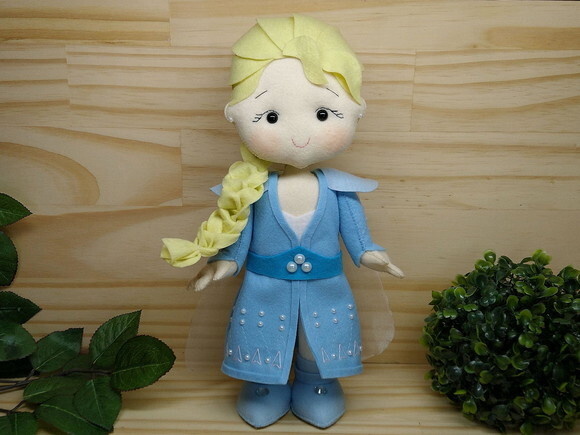 ELSA de feltro Personagem filme Frozen
