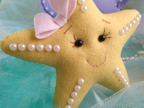 Estrela do Mar de Feltro* Chamar Chat