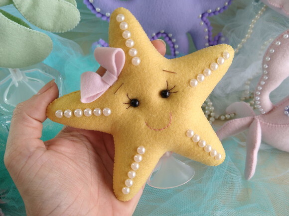 Estrela do Mar de Feltro* Chamar Chat