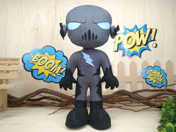 Flash e Zoom Vilão - em Feltro