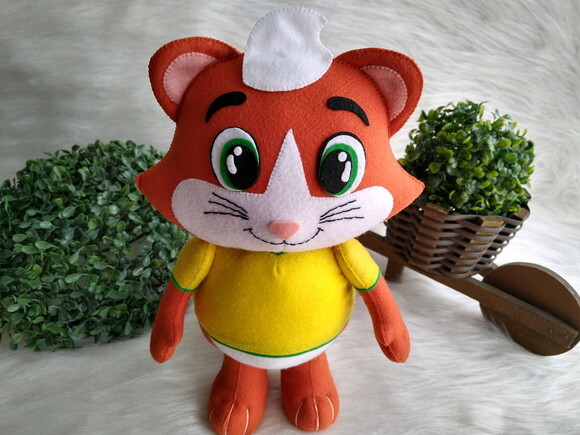 Gato em Feltro