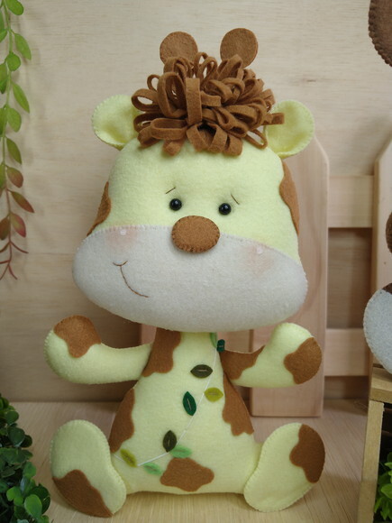 Girafa em Feltro