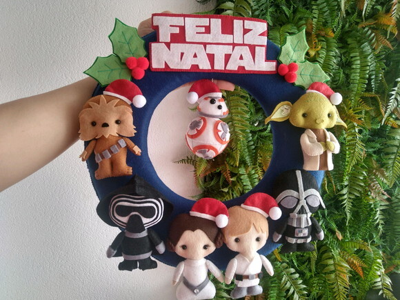 Guirlanda Natalina - Star Wars