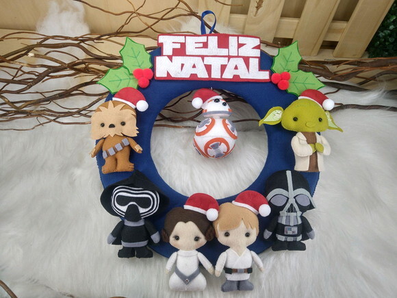 Guirlanda Natalina - Star Wars