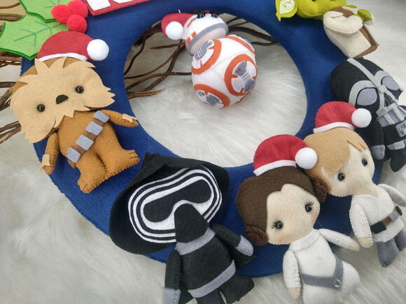 Guirlanda Natalina - Star Wars