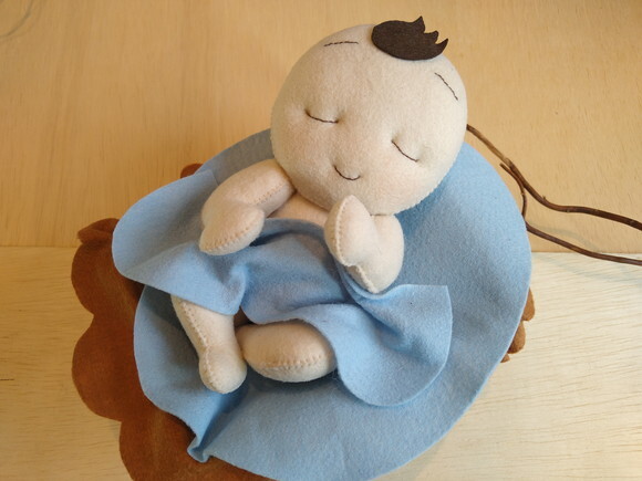 Kit - Presépio Natalino Sagrada Família com Anjo* Chat Chama