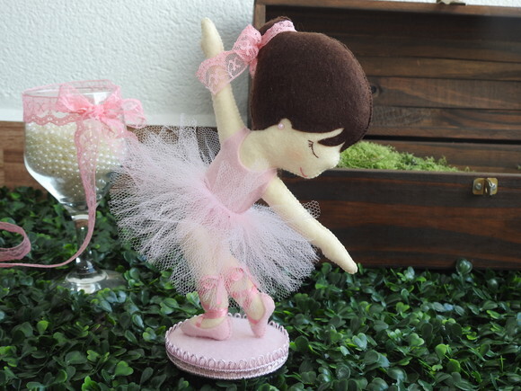 Kit Bailarina em Feltro
