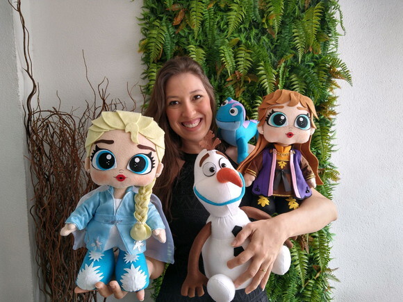 Kit Frozen de feltro