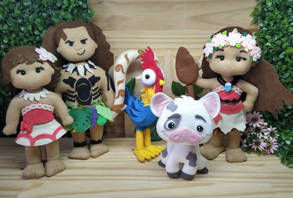 KIt Moana em Feltro