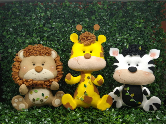 Kit Safari em Feltro