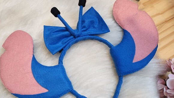 Lilo e Stitch-tiara em Feltro - Antes de Comprar Chamar Chat