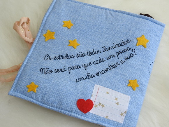 Livro em Tecido o Pequeno Príncipe - Chamar Chat