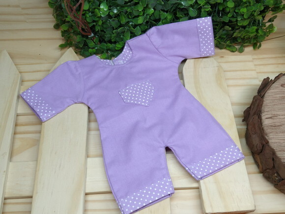 Macacão para Boneca - Roupa de Boneca