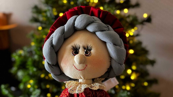 Mamãe Noel Decorativa