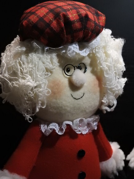 Mamãei Noel em Feltro - Chamar Chat