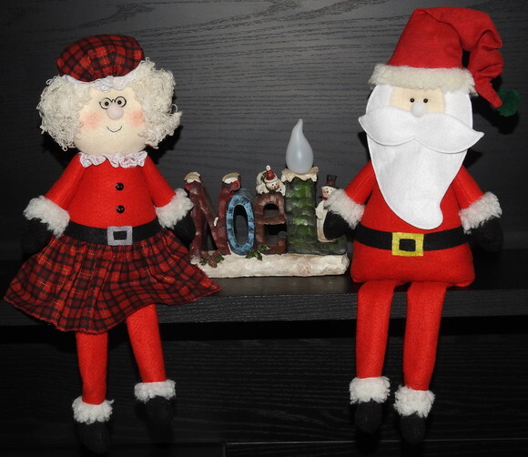 Mamãei Noel em Feltro - Chamar Chat