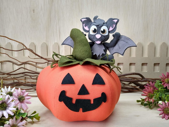 Morcego em Feltro Halloween