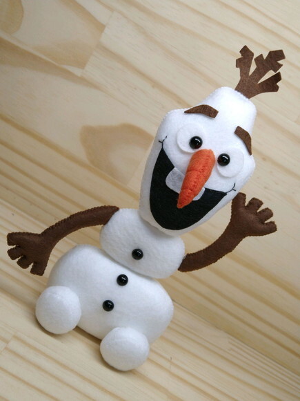 Olaf de Feltro Personagem Filme Frozen