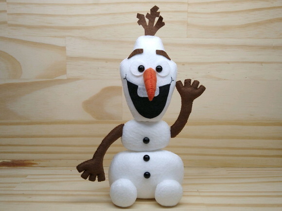 Olaf de Feltro Personagem Filme Frozen