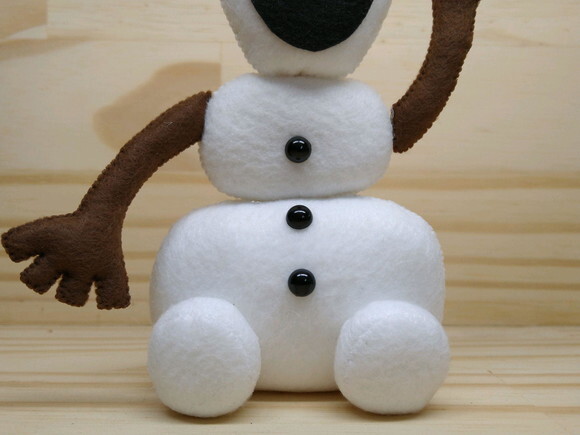 Olaf de Feltro Personagem Filme Frozen