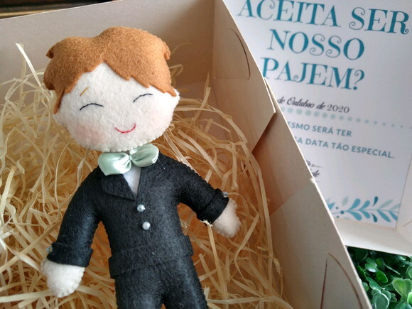 Pajem Convite de Casamento