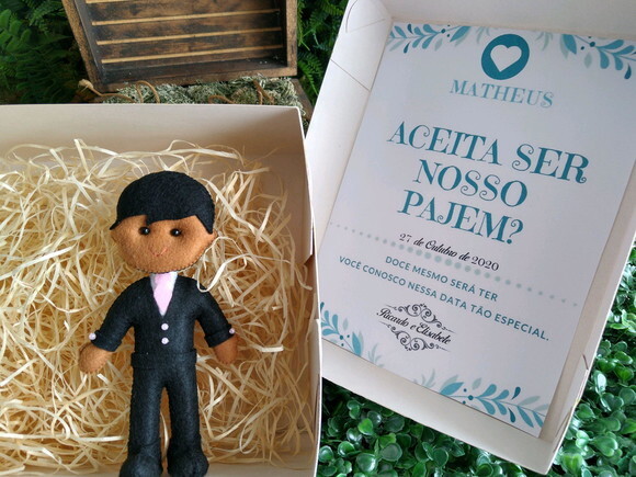Pajem Convite de Casamento