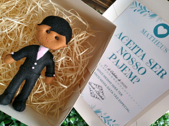 Pajem Convite de Casamento