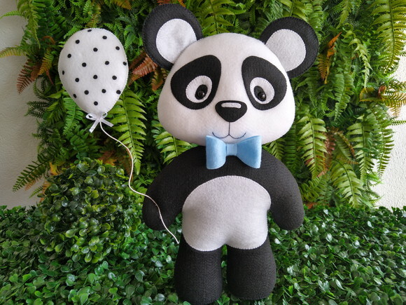 Panda em Feltro