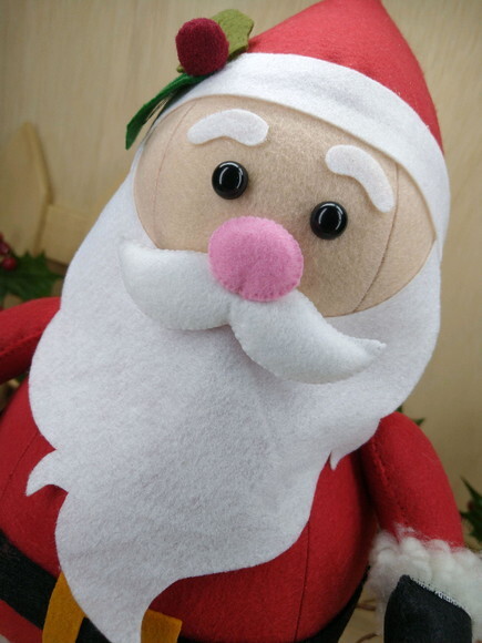 Papai Noel em feltro