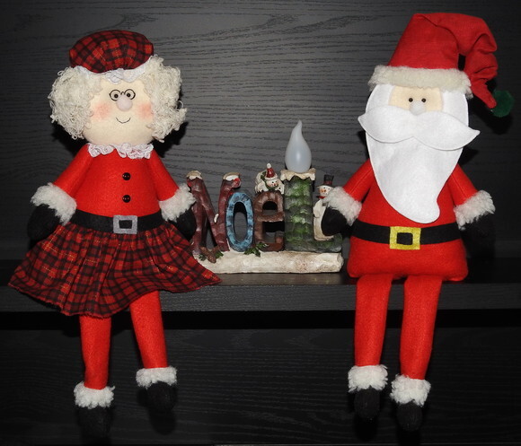 Papai Noel em Feltro - Chamar no Chat