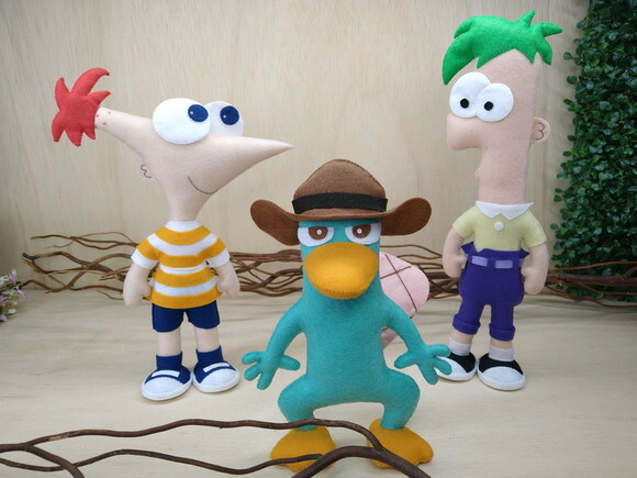 Personagens de Feltro Ferb e Phineas