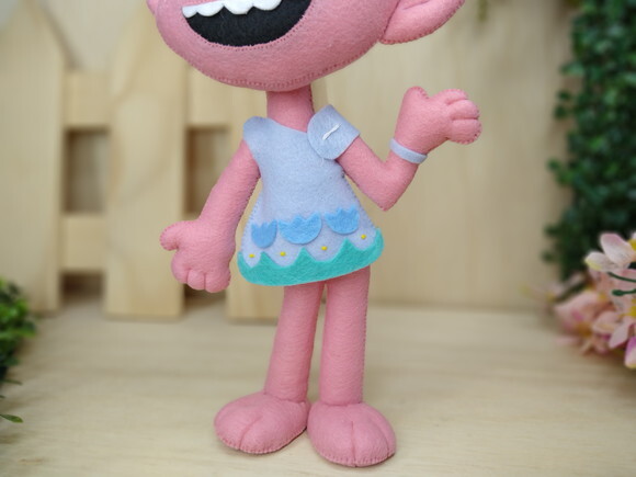 Poppy - Trolls de Feltro