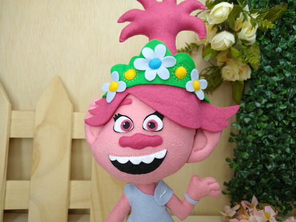 Poppy - Trolls de Feltro